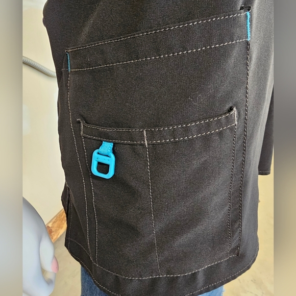 Carhartt Short Sleeve V-Neck Scrub Top Size 3X - Picture 8 of 13